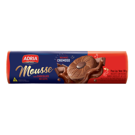 Mousse Chocolate ao Leite