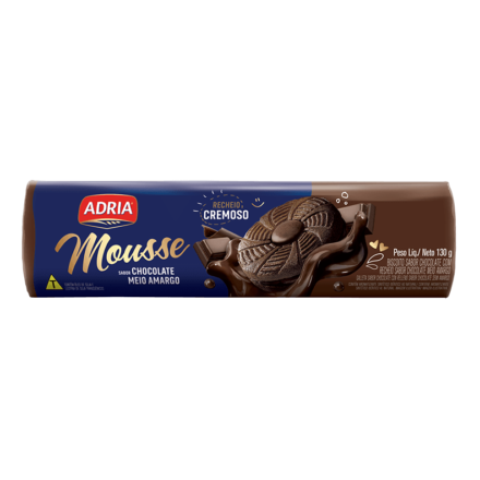Mousse Chocolate Meio Amargo