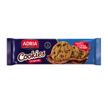 Cookie Baunilha com gotas de Chocolate