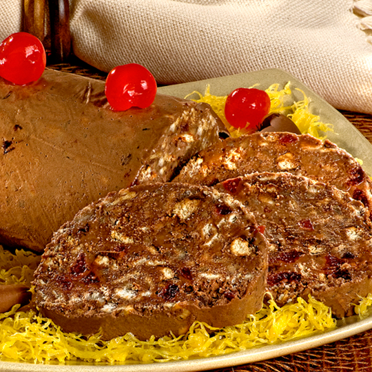 Fatias Crocantes com Frutas Adria