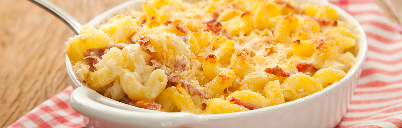 Mac and Cheese Simplificado com Salame