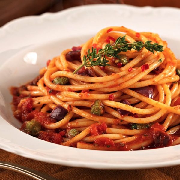 Spaghettoni alla Puttanesca