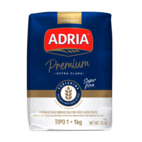 Farinha de Trigo Tipo 1 Extra Clara Adria Premium Pacote