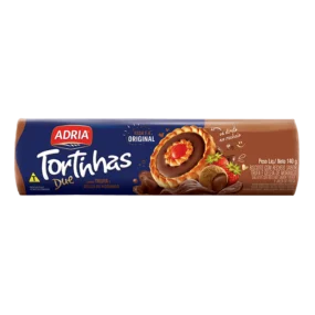 Tortinhas Due Trufa com Geléia de Morango