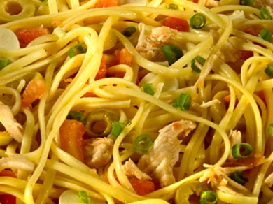 Bavette ao Molho de Frango com Palmito Grano Duro Adria