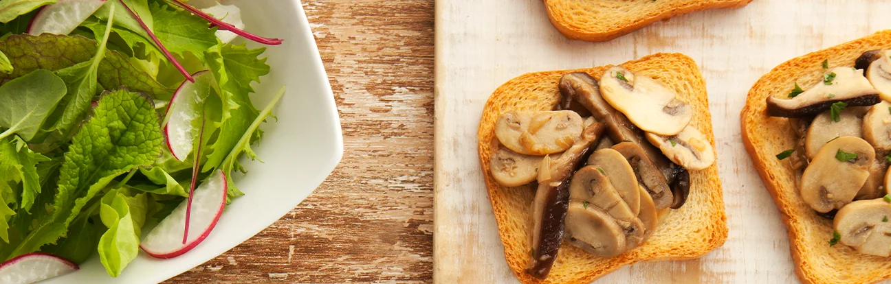 Crostini de Cogumelos
