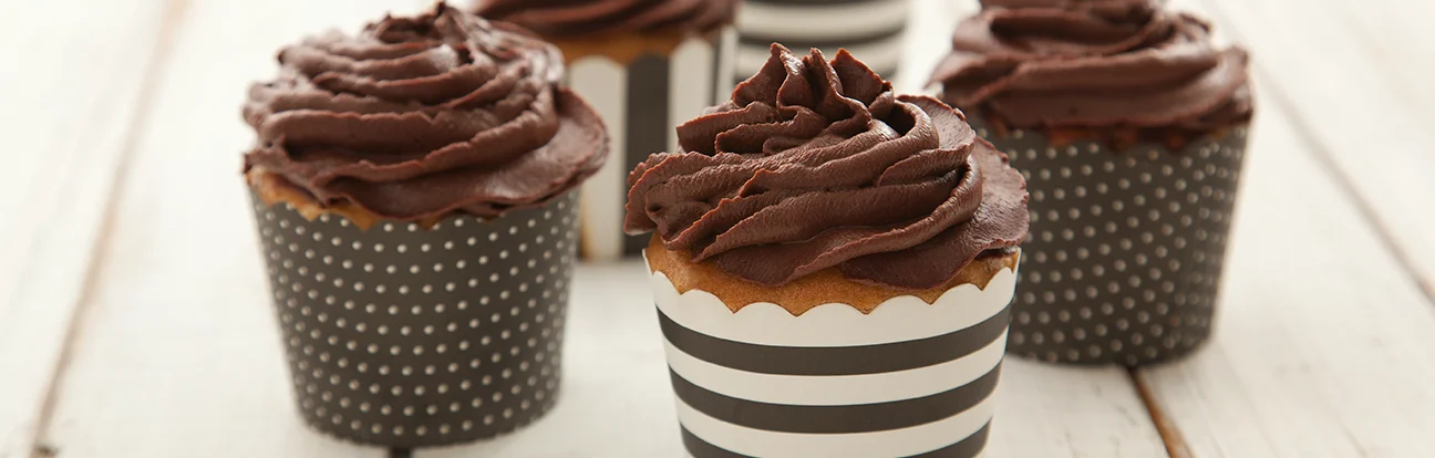 Cupcake de Limão e Chocolate