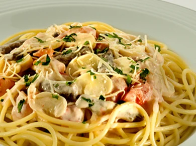 Spaghetti ao Molho de Strogonoff Grano Duro Adria