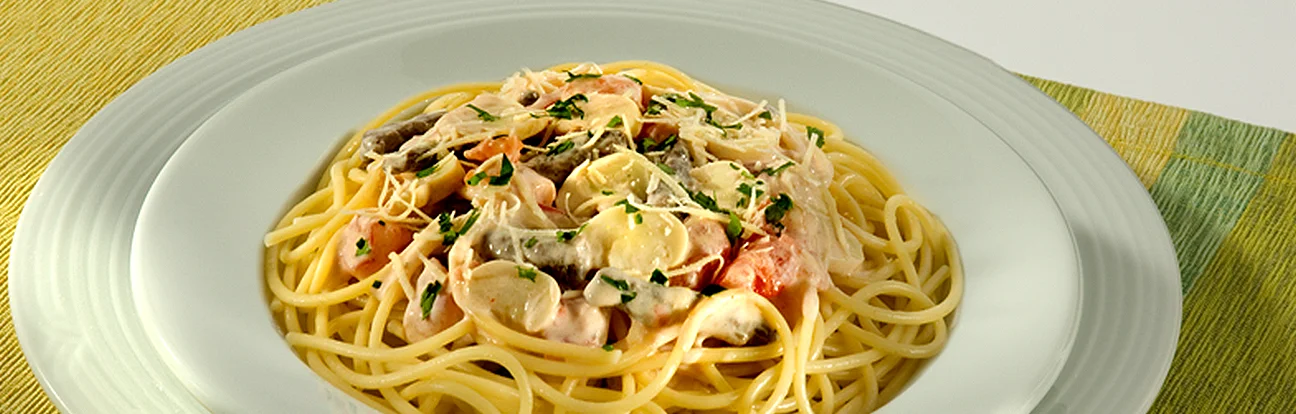 Spaghetti ao Molho de Strogonoff Grano Duro Adria