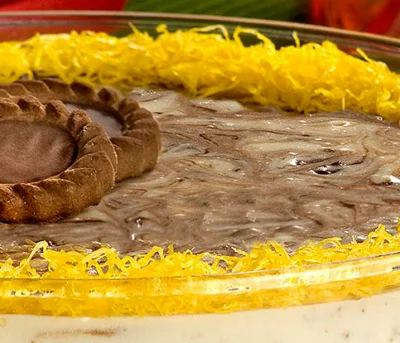 Mousse Mesclado de Chocolate com Pistache Adria