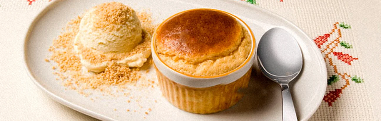 Suflê de Doce de Leite Adria