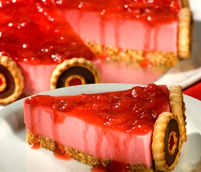 Torta Mousse de Morango