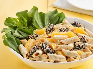 Salada Fria de Pena com Peru e Queijo de Cabra