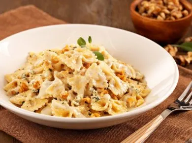 Farfalle al Gorgonzola