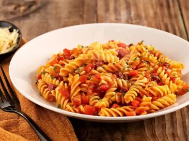 Fusilli alla Matriciana