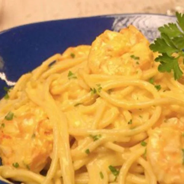 Macarrão na moranga